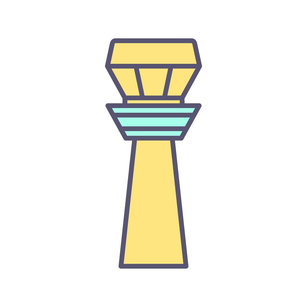 Control Tower Vector Icon