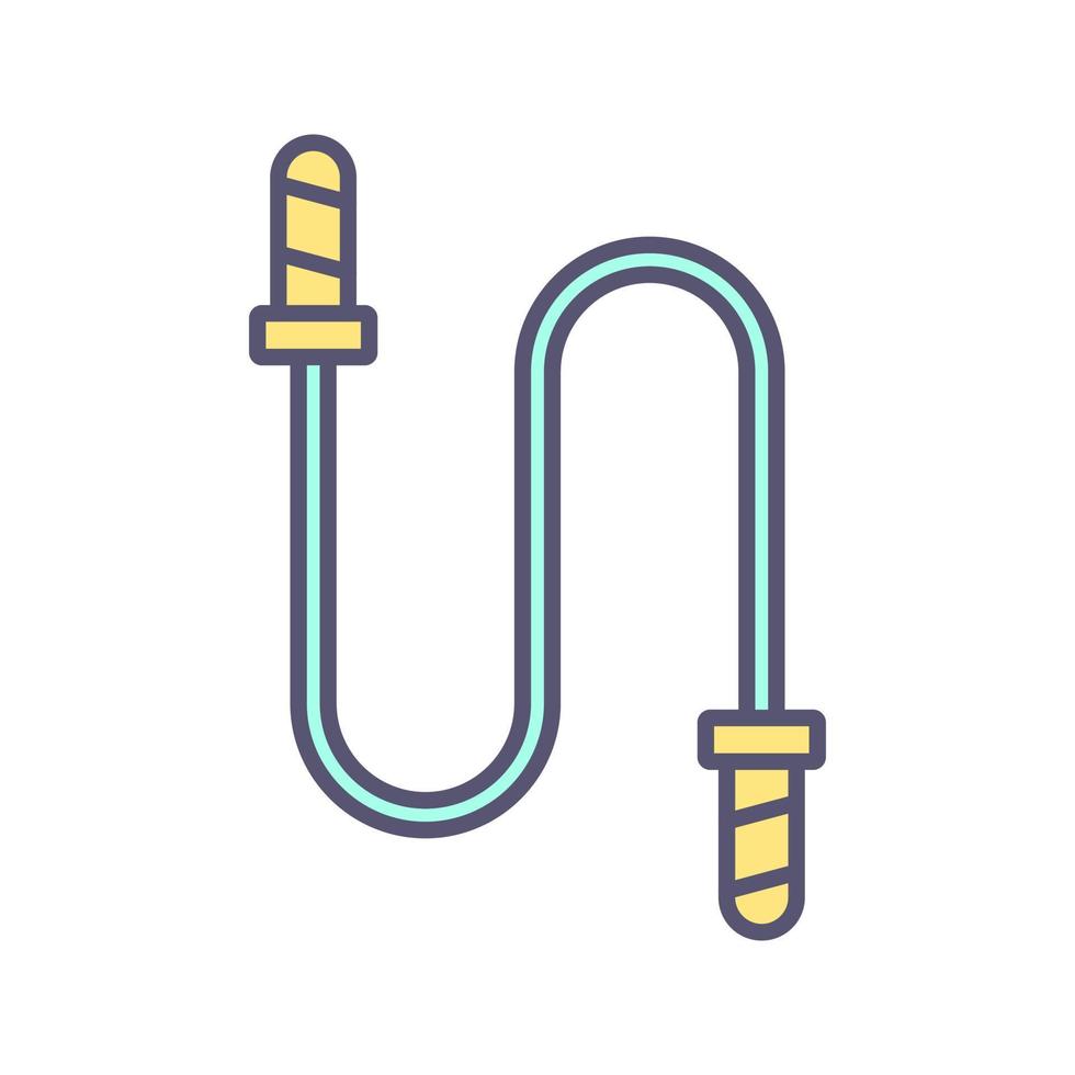 Jumping Rope Vector Icon