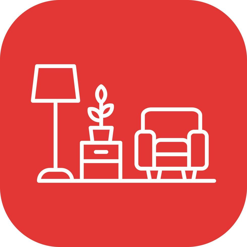 Living Room Vector Icon