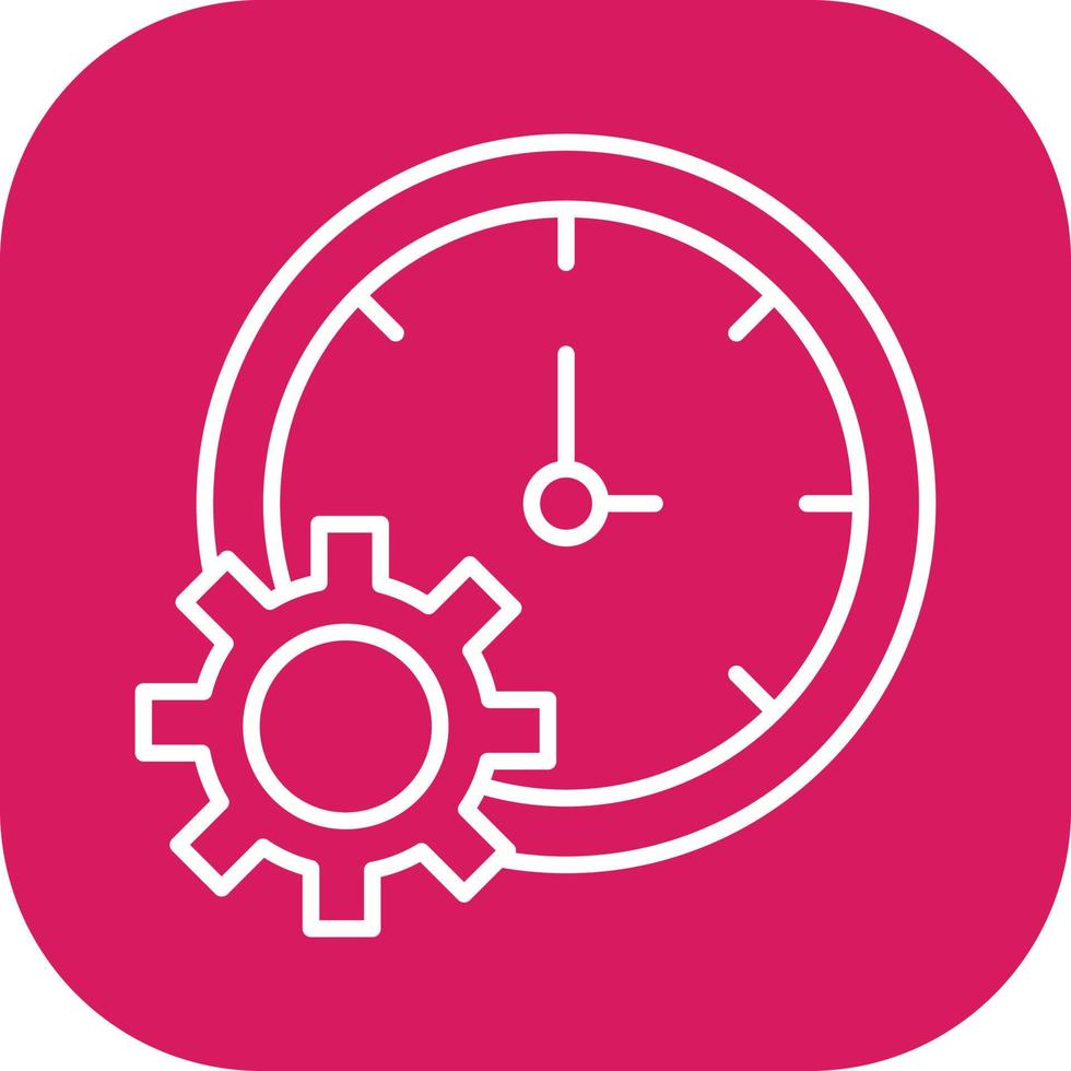 Time Setting Vector Icon