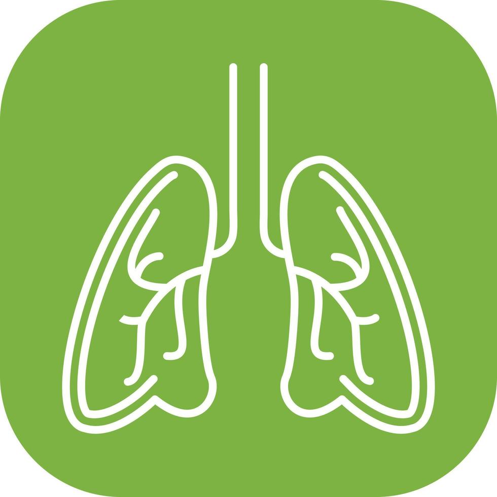 Lungs Vector Icon