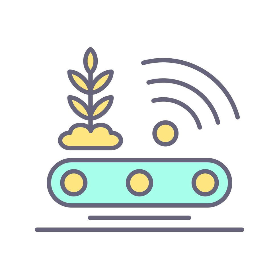Conveyor Vector Icon