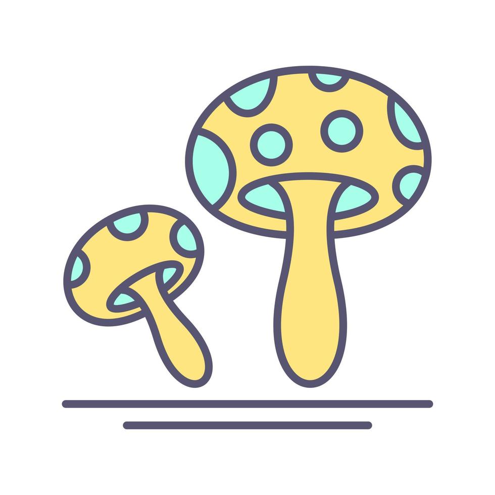 Mushroom Vector Icon