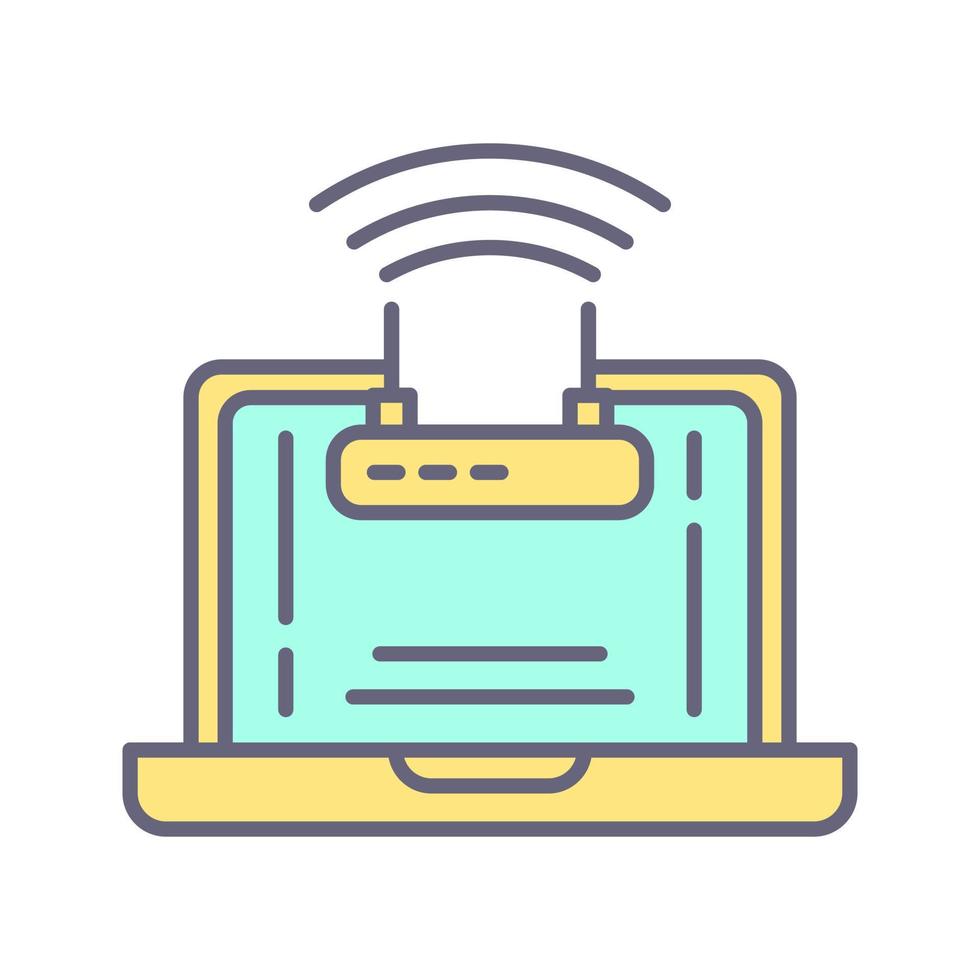 icono de wifi vector