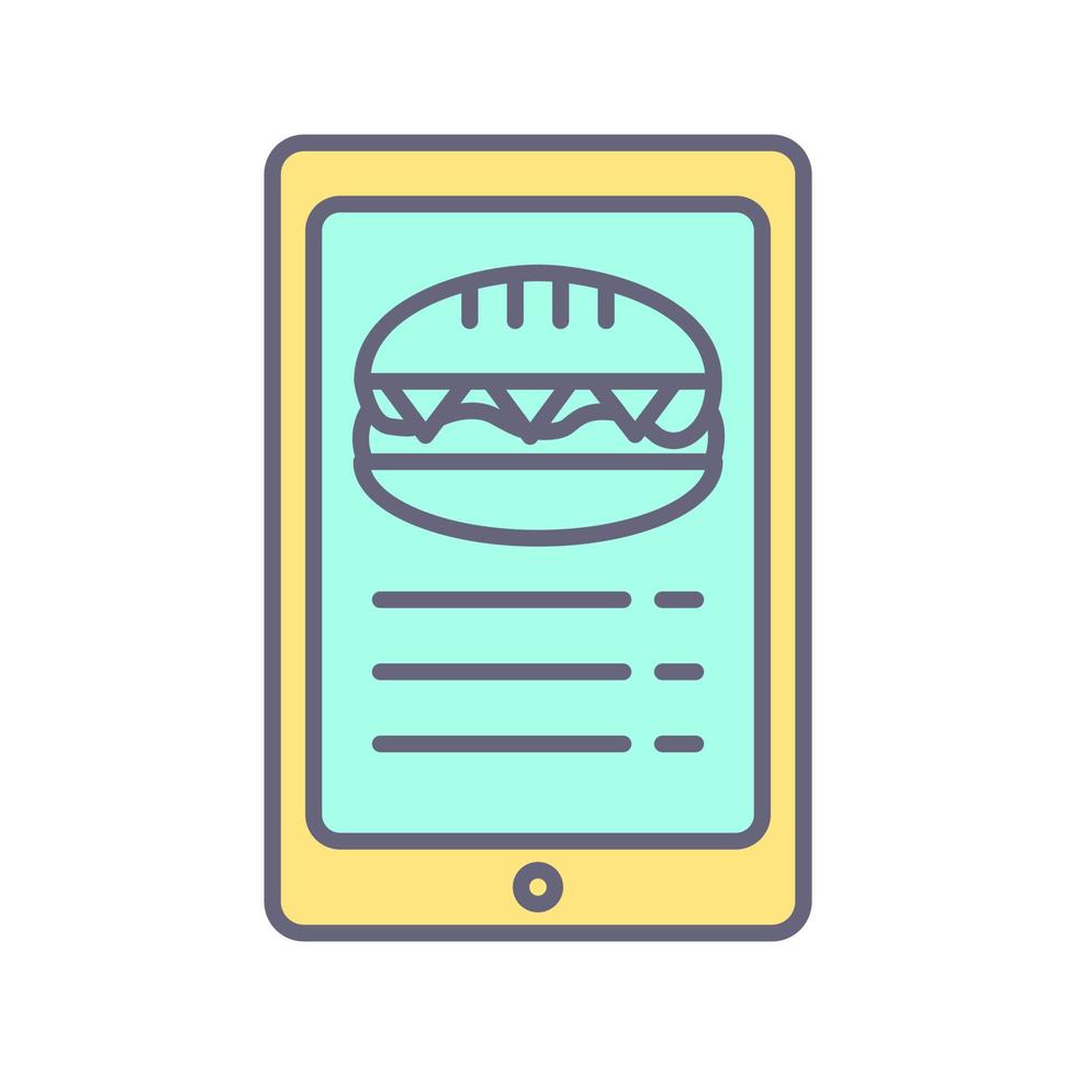 Online order Vector Icon