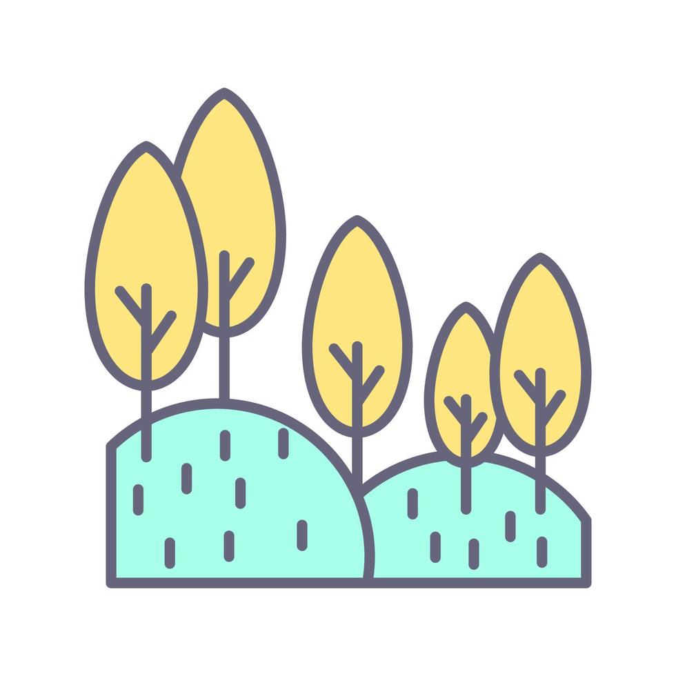 Forest Vector Icon