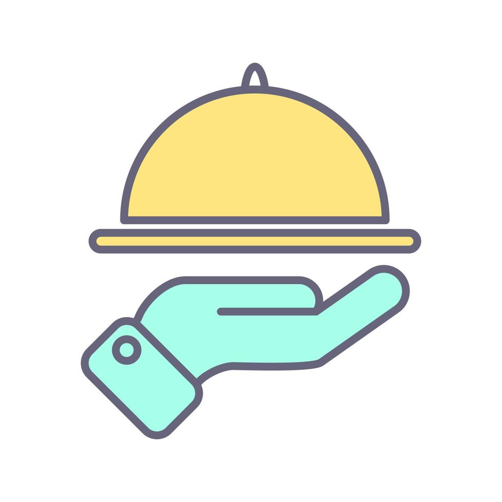 Waiter Vector Icon