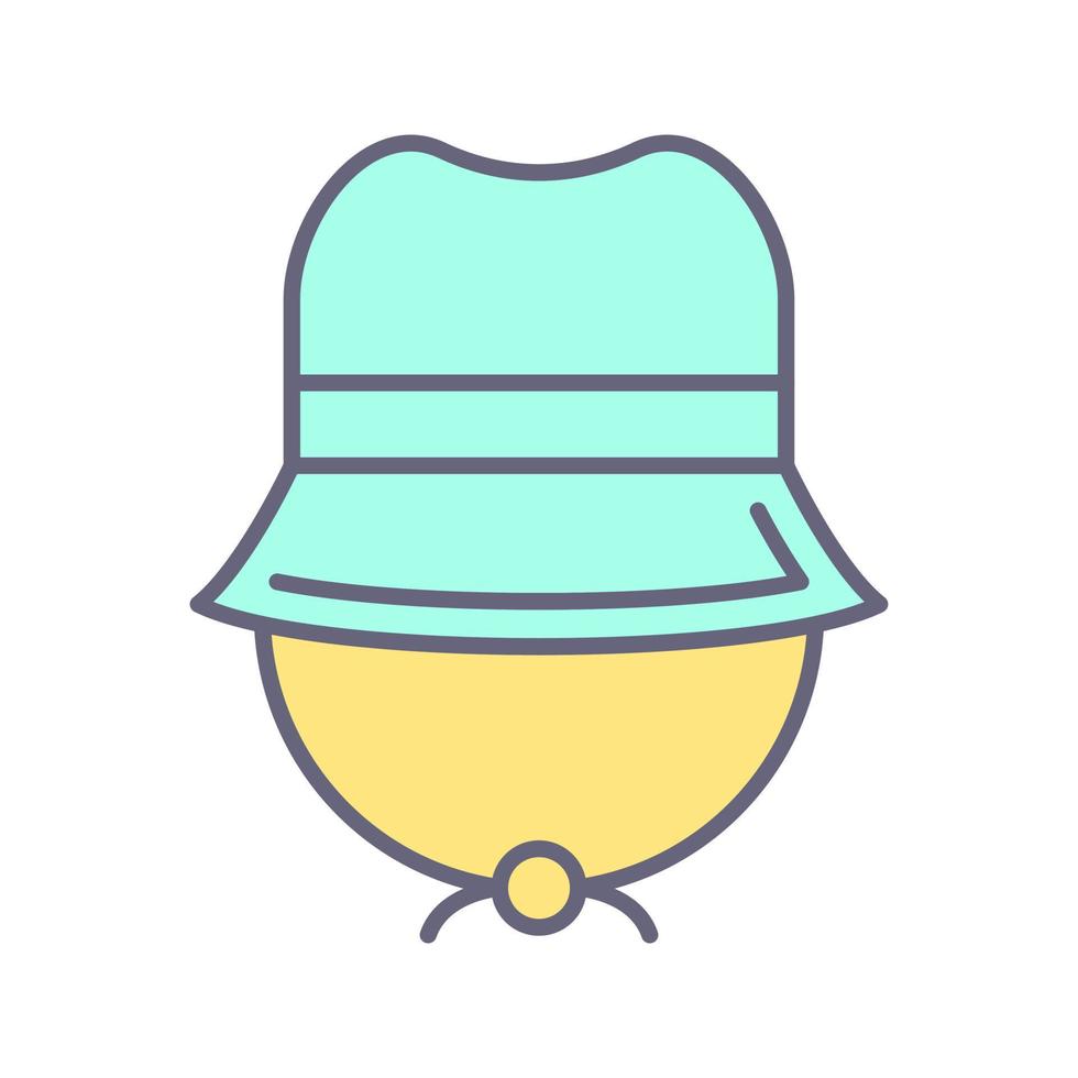 Camping Hat Vector Icon