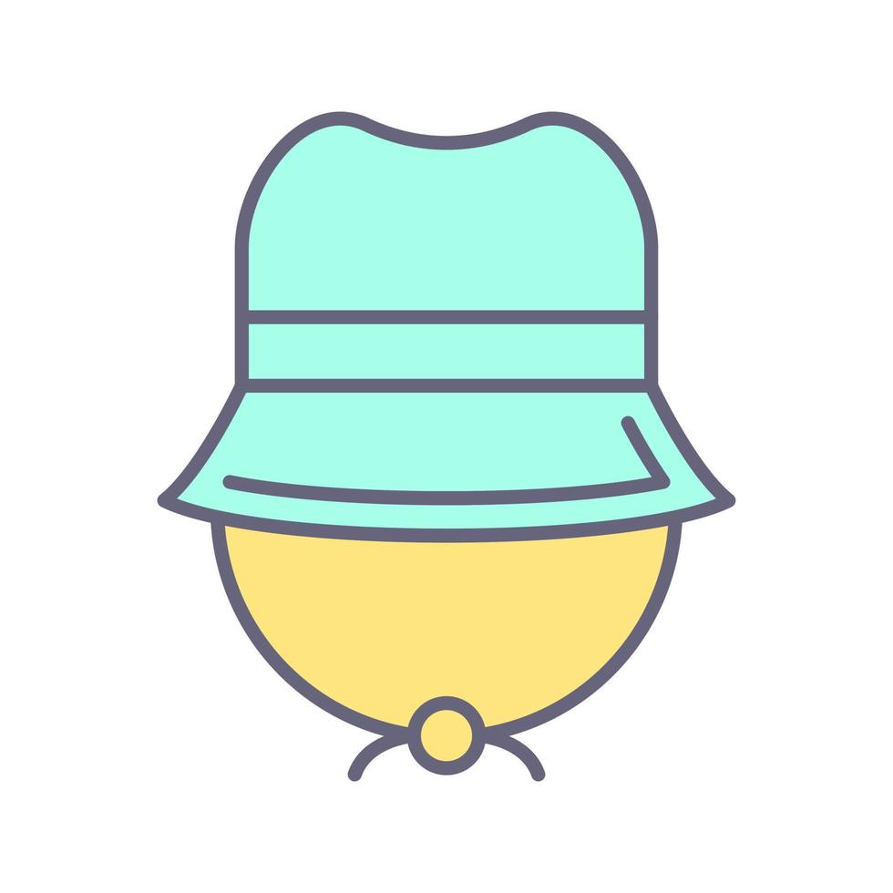 Camping Hat Vector Icon