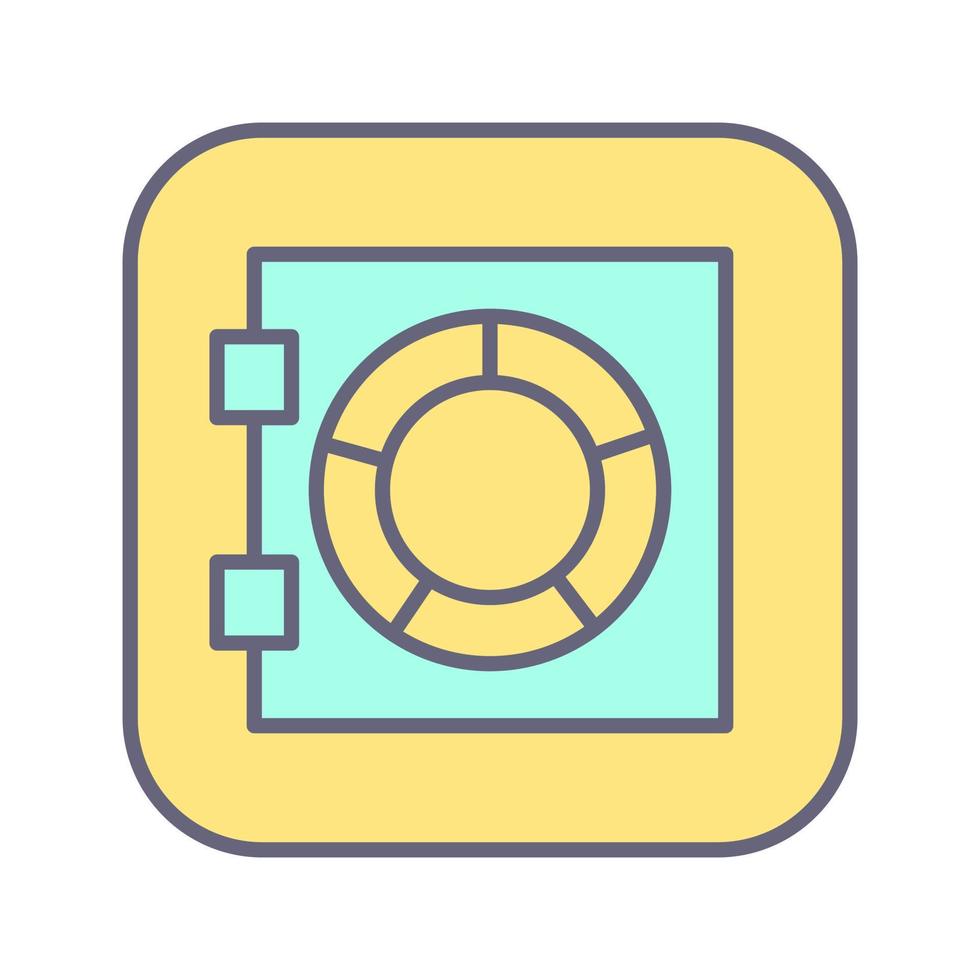 Safe Box Vector Icon