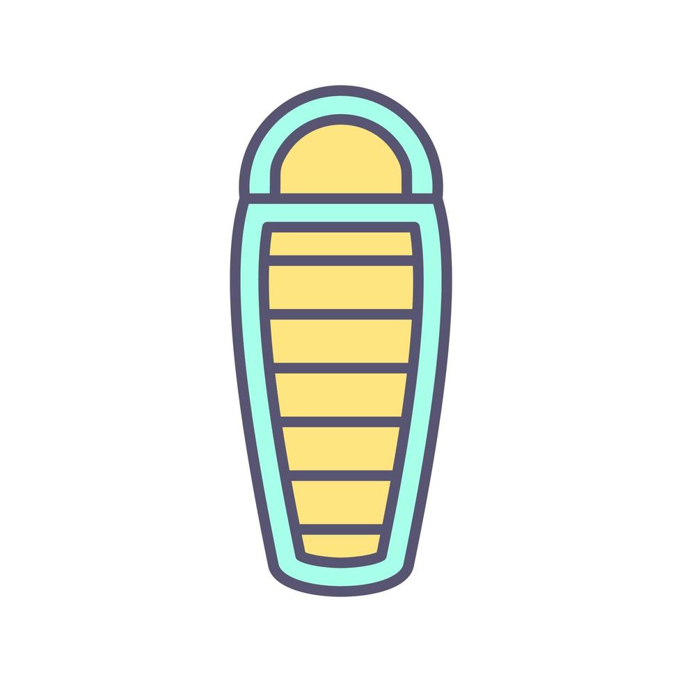 Sleeping Bag Vector Icon