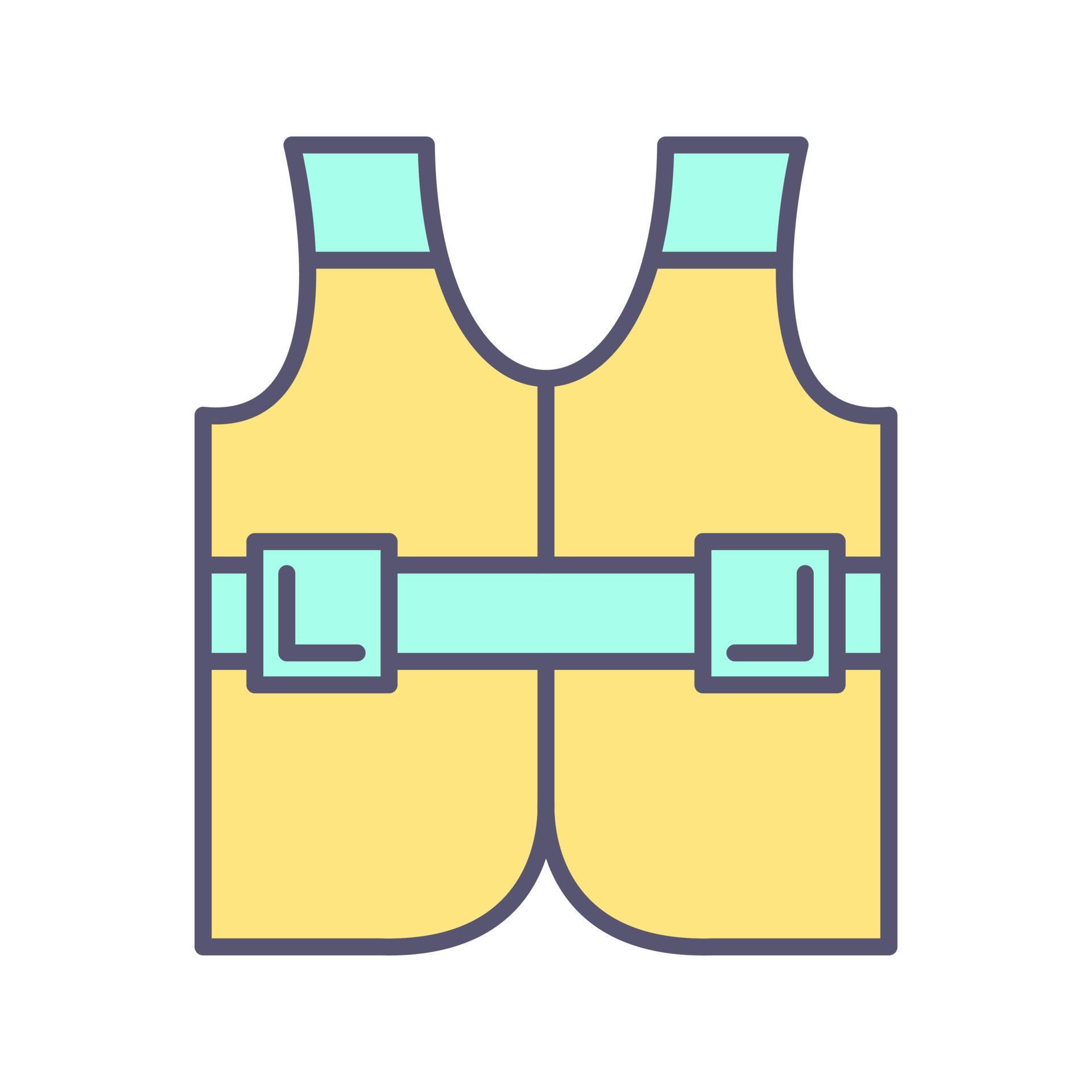 Life Jacket Vector Icon 18893288 Vector Art at Vecteezy
