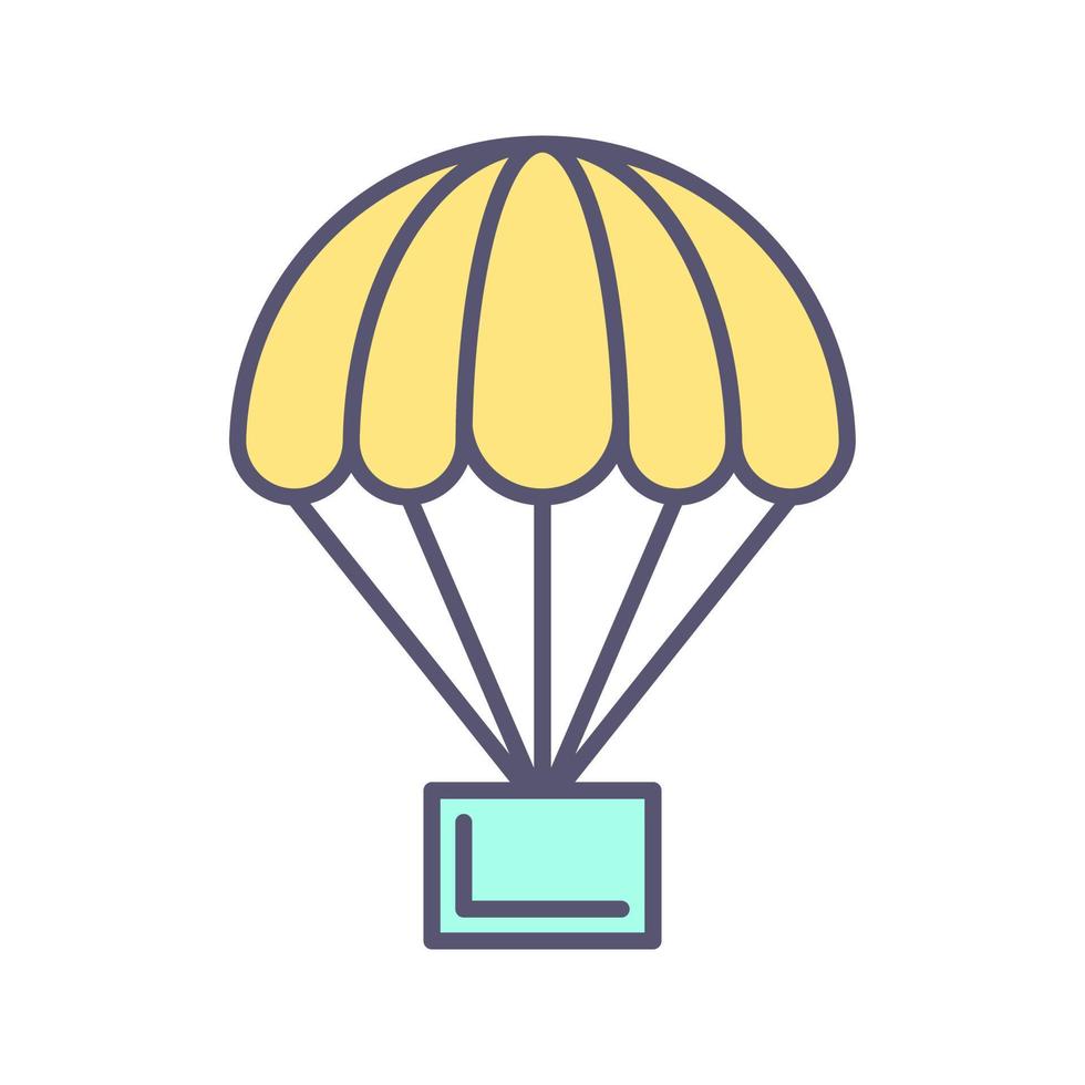 Parachute Vector Icon