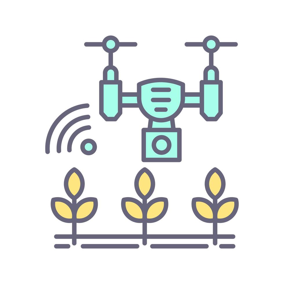 Smart Farm Vector Icon