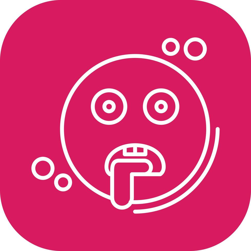 Drooling Vector Icon