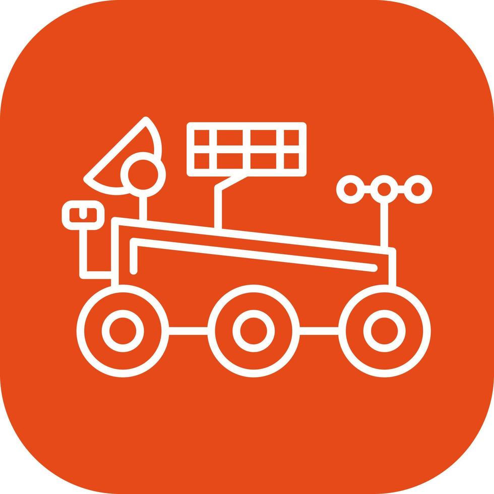 Mars Rover Vector Icon
