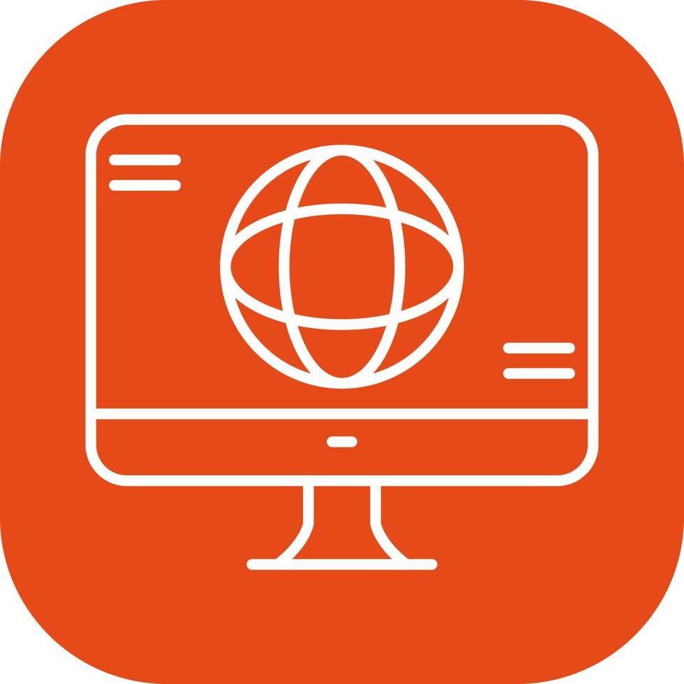 Monitor Vector Icon
