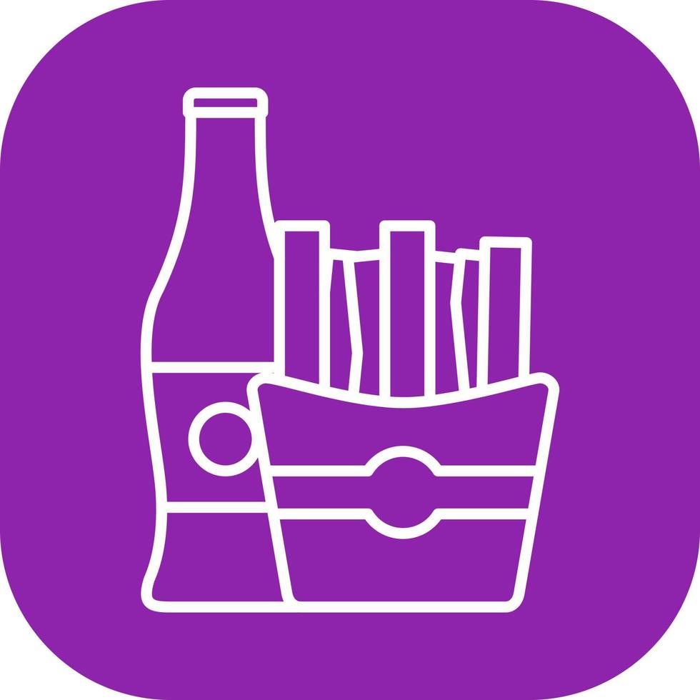 French Fries Vector Icon