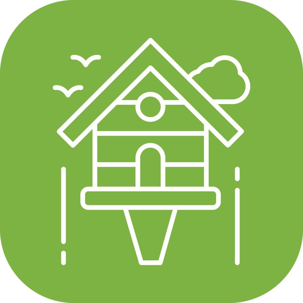 Birdhouse Vector Icon