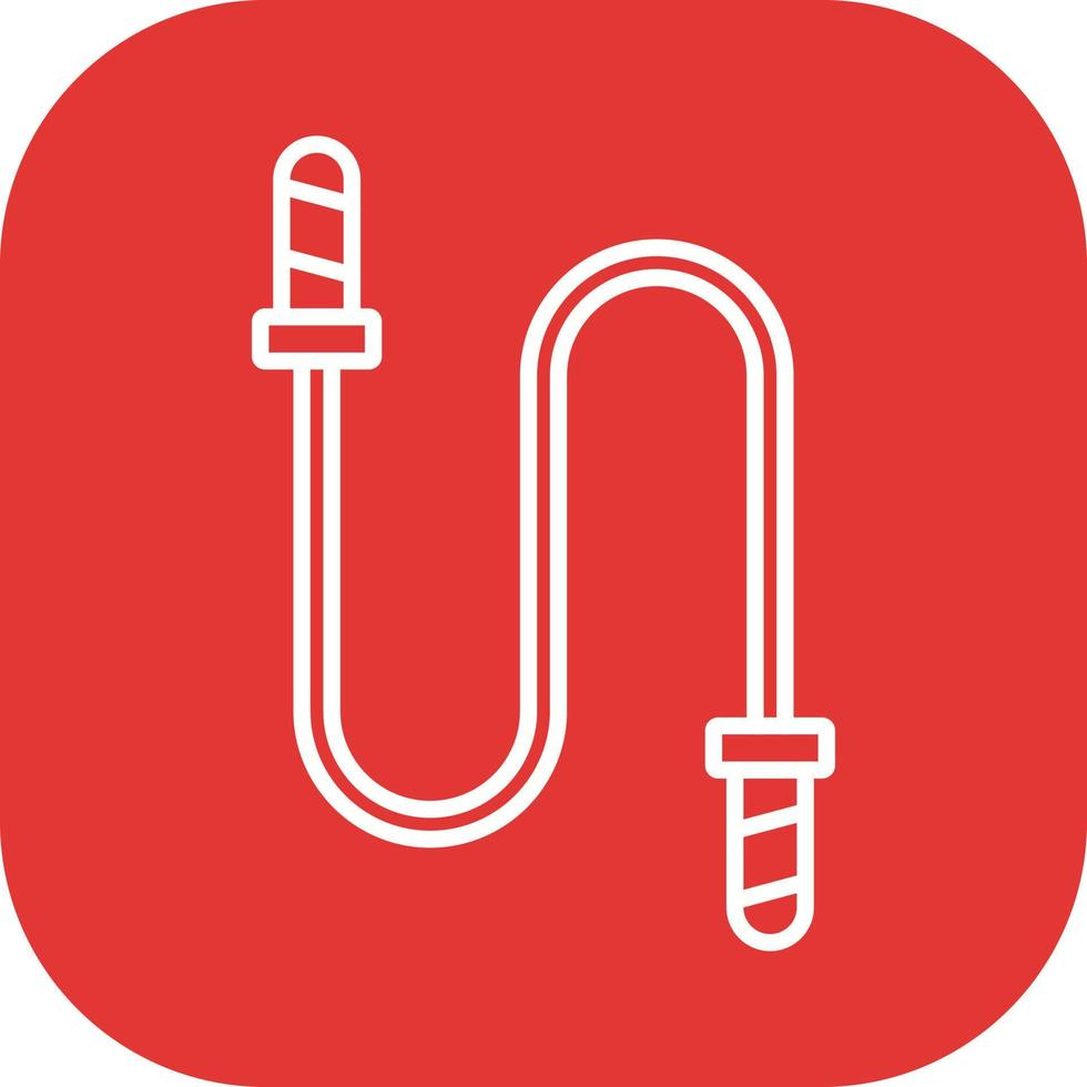 Jumping Rope Vector Icon