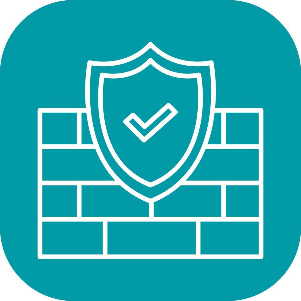 FireWall Vector Icon