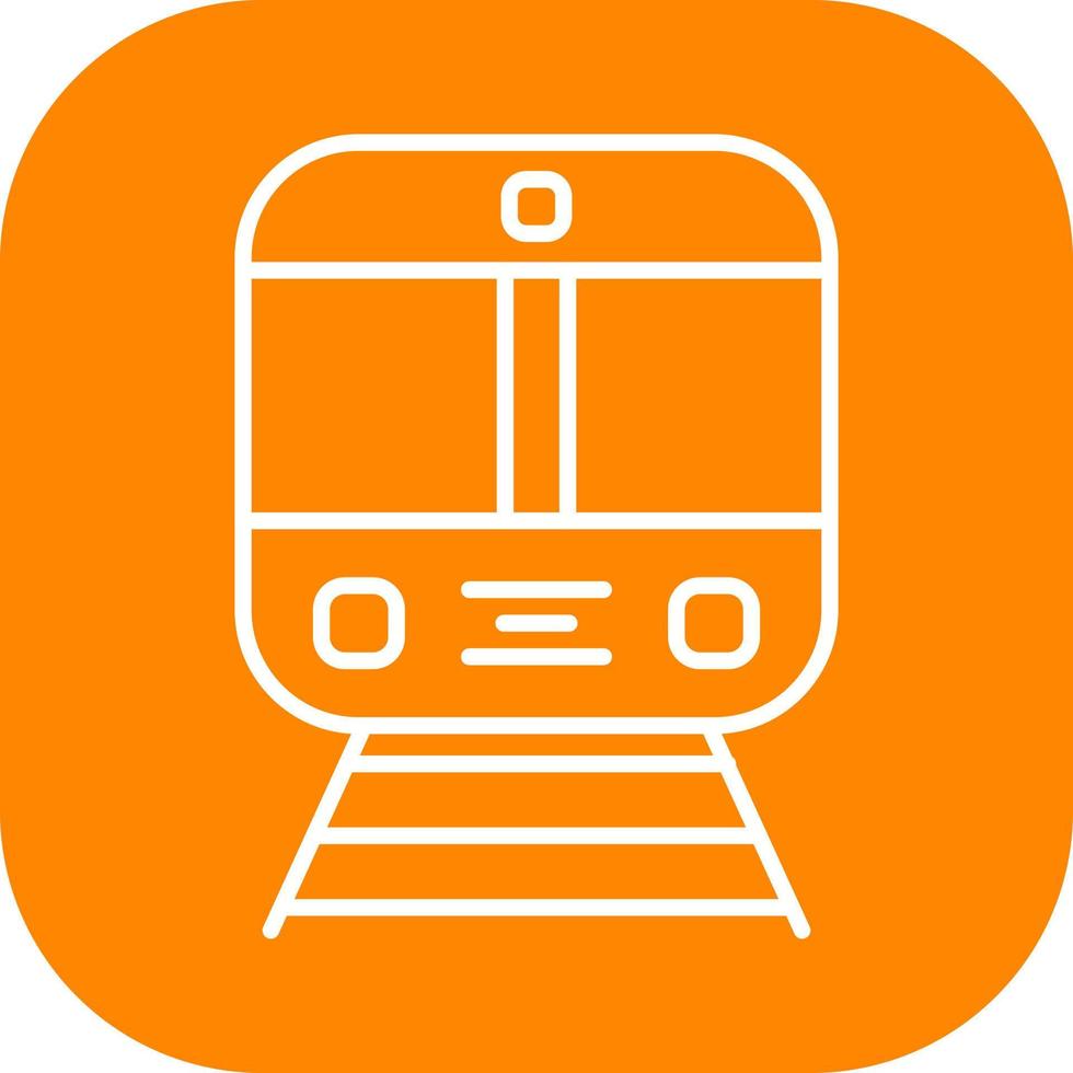 icono de vector de tren