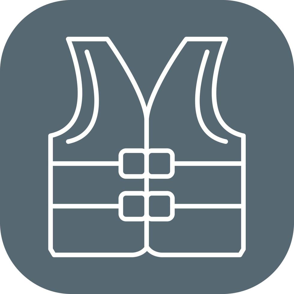 Life jacket Vector Icon