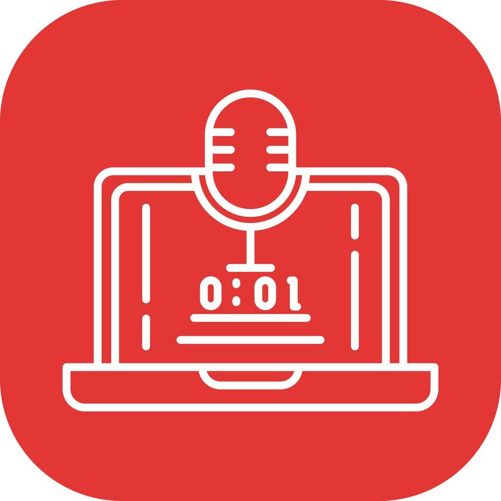 Voice Recorder Vector Icon