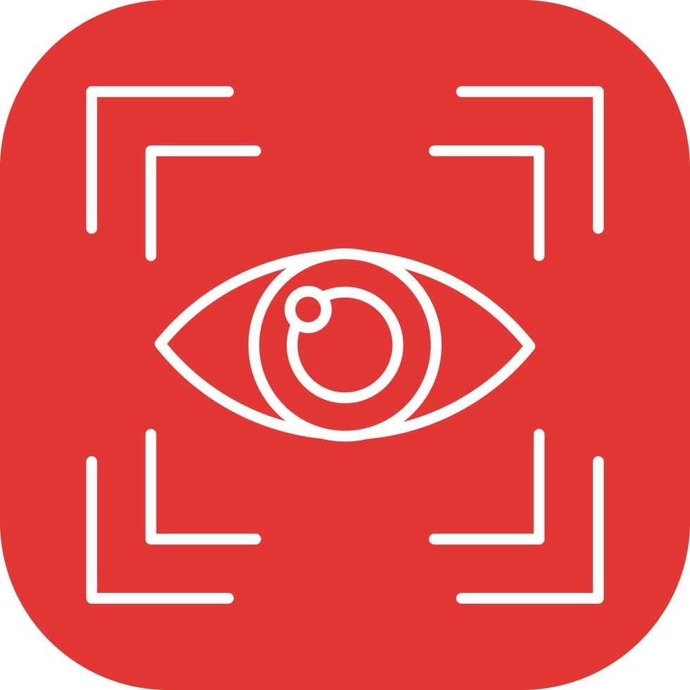Eye Scan Vector Icon