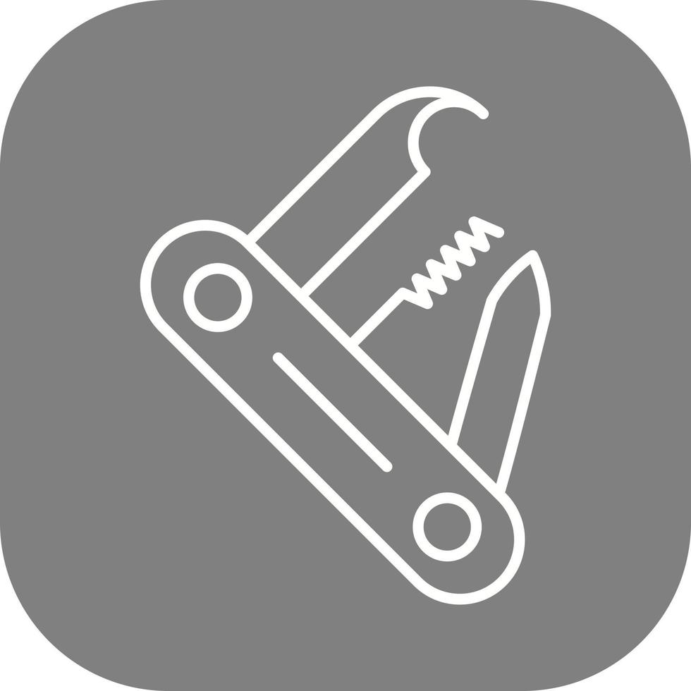 Swiss Army Knife Vector Icon