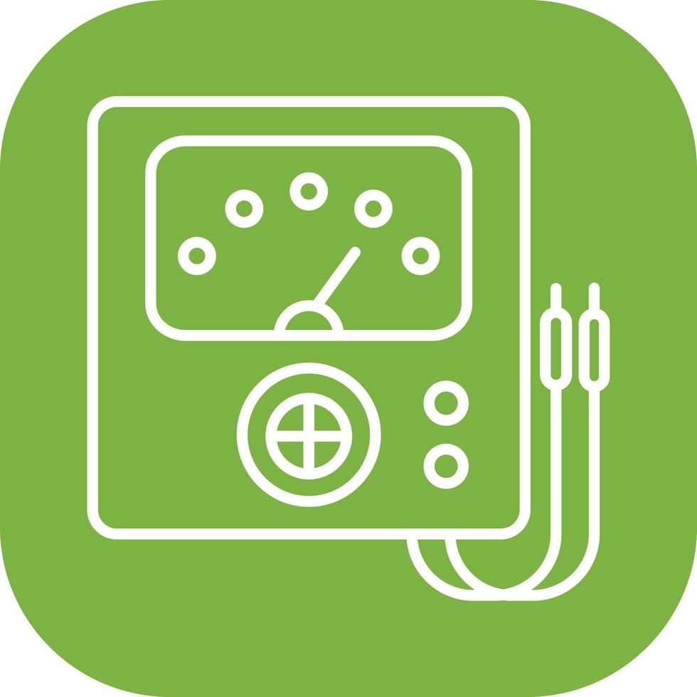 Voltmeter Vector Icon