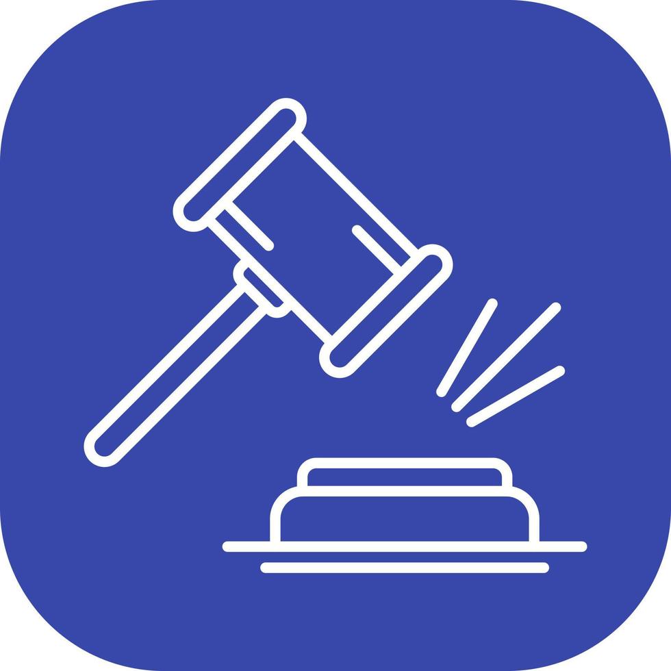 Gavel Vector Icon