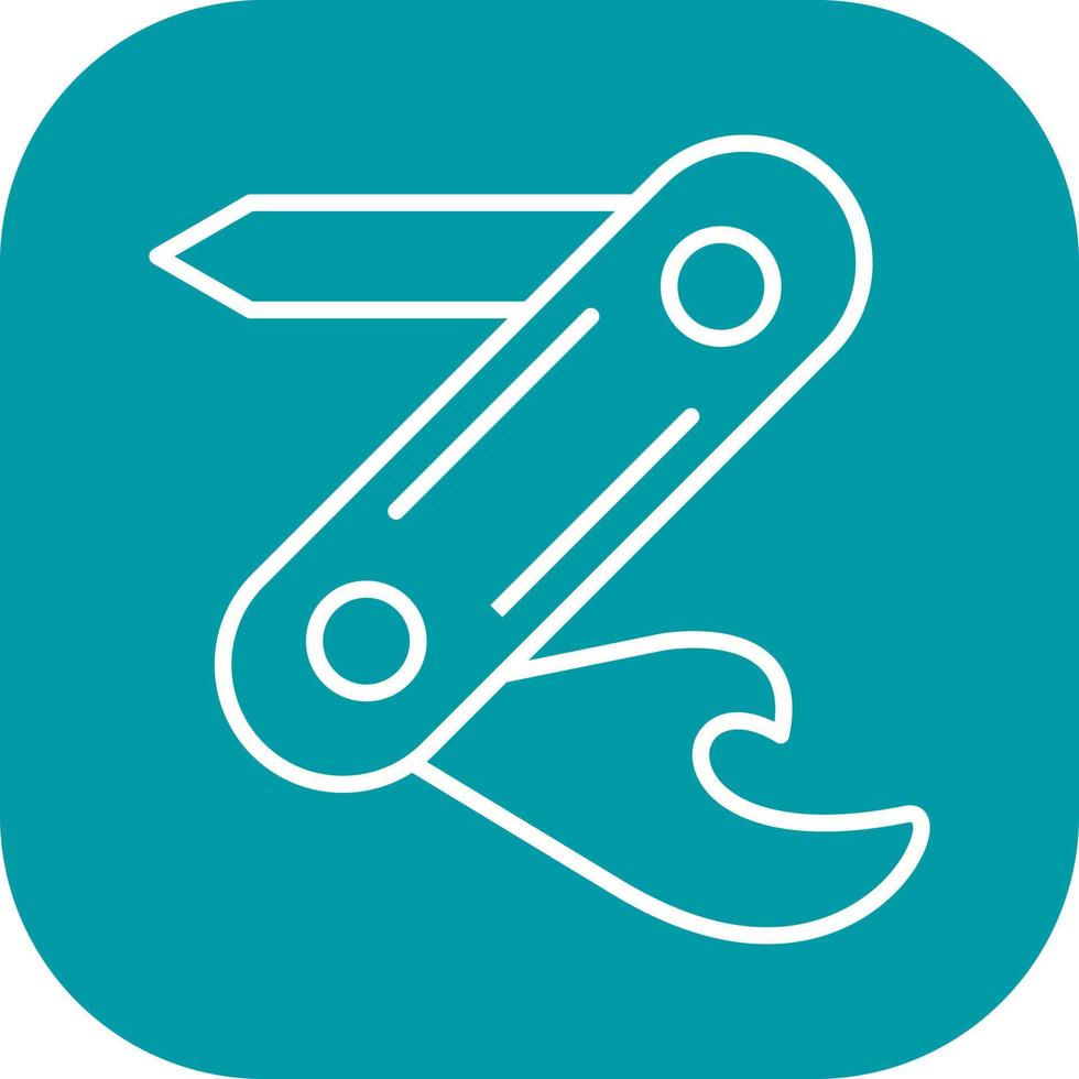 Swiss Army Knife Vector Icon