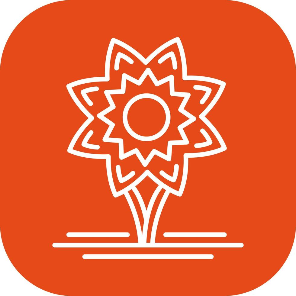 Daffodil Vector Icon