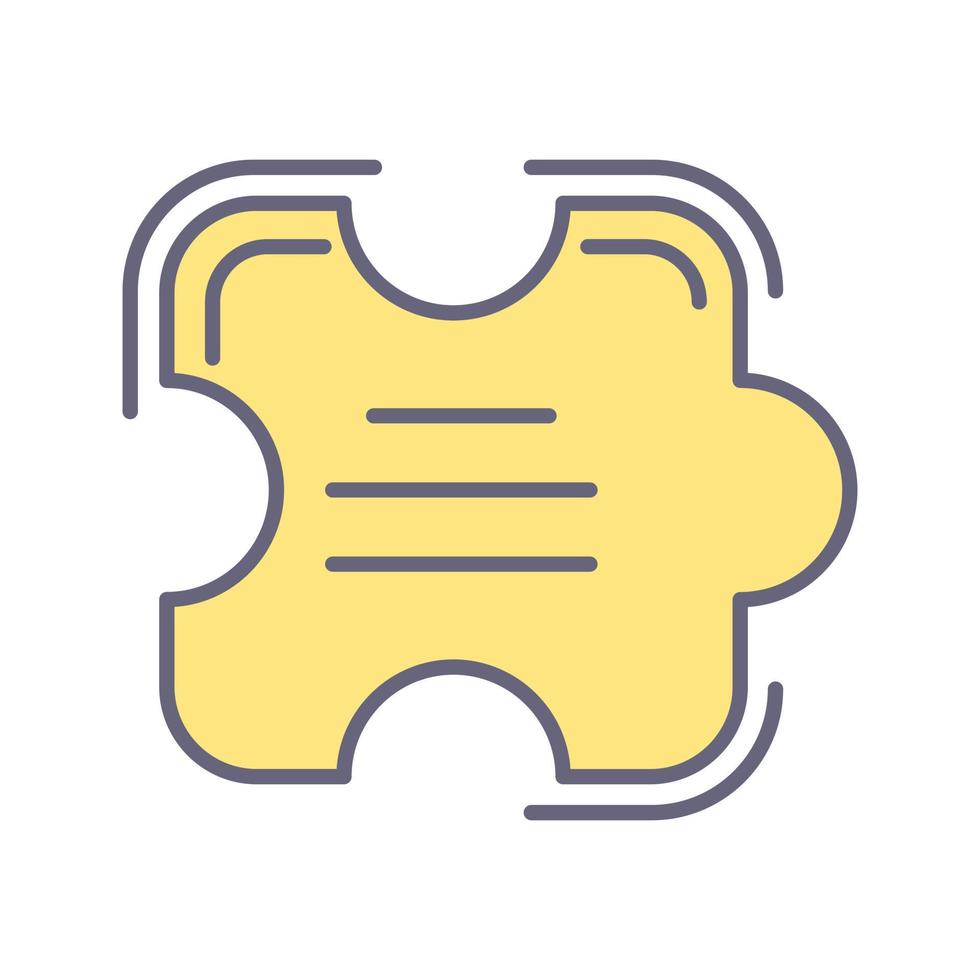 Puzzle Vector Icon