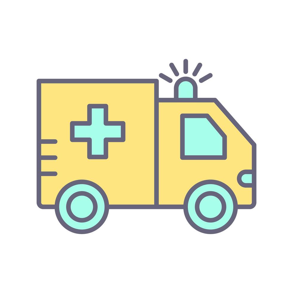 Ambulance Vector Icon