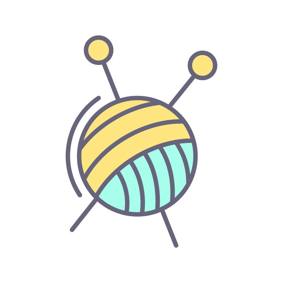 Knitting Vector Icon