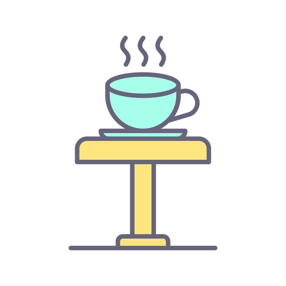 Coffee Table Vector Icon