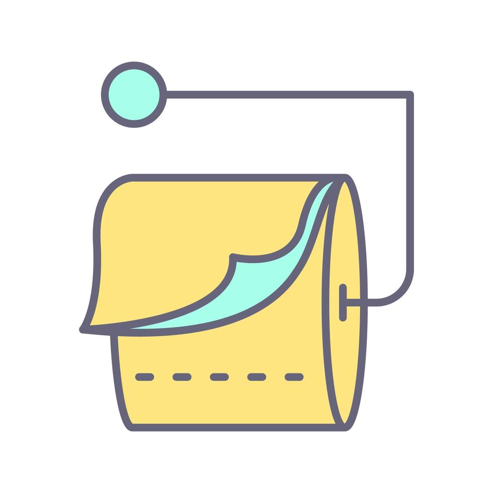 Tissue Roll Vector Icon