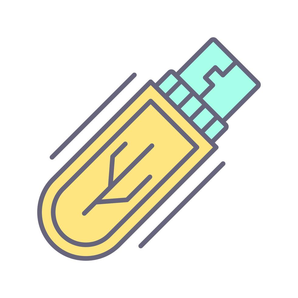 Usb Drive Vector Icon