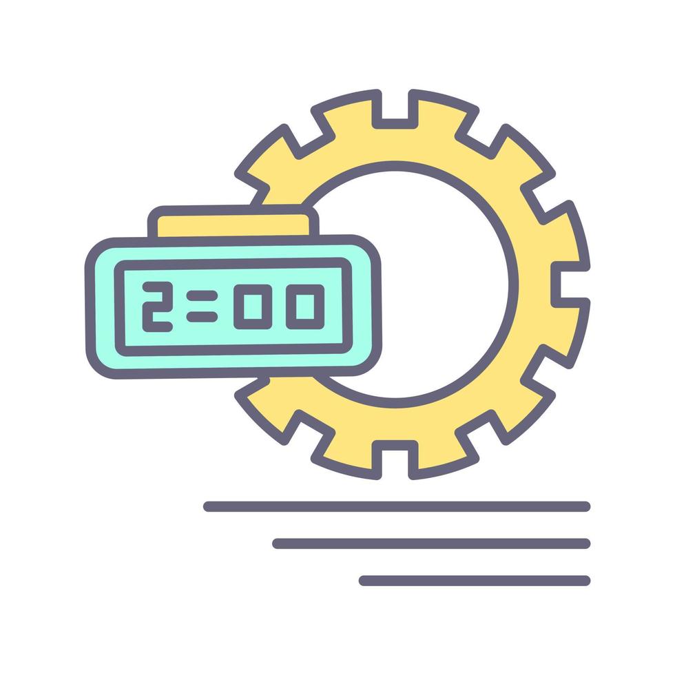 Time Management Vector Icon