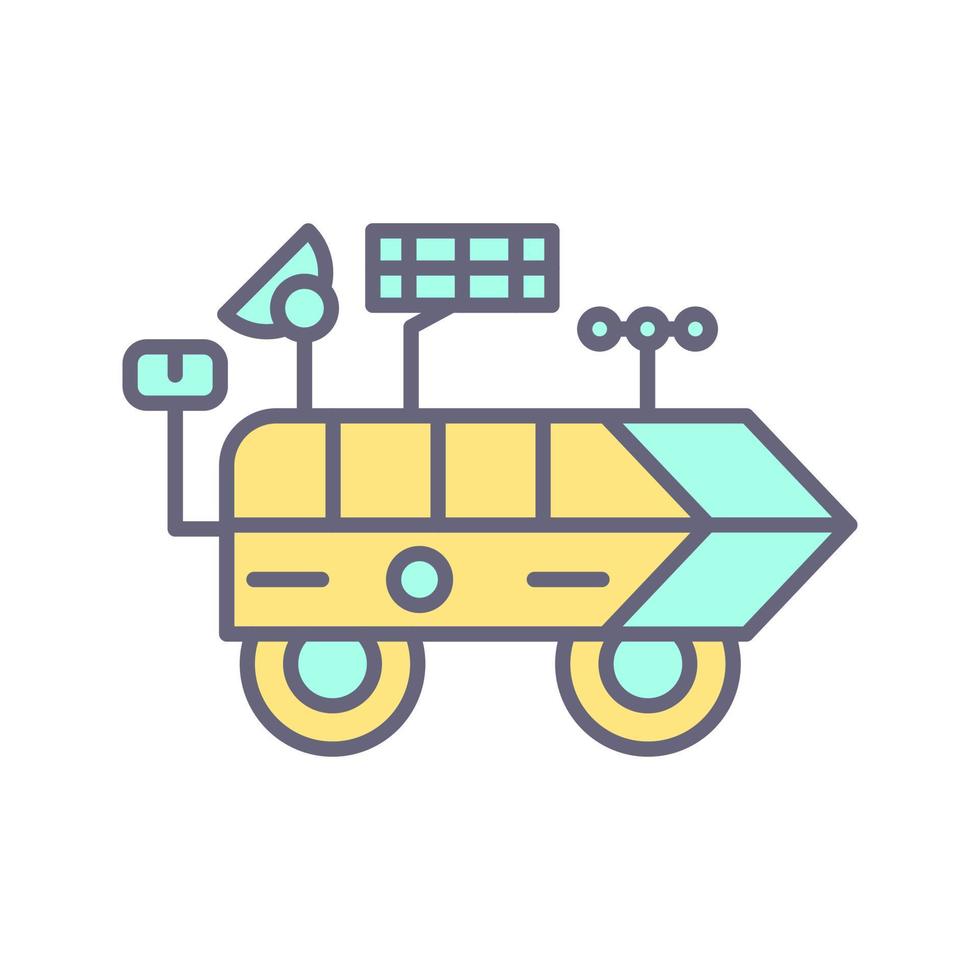 Moon Rover Vector Icon