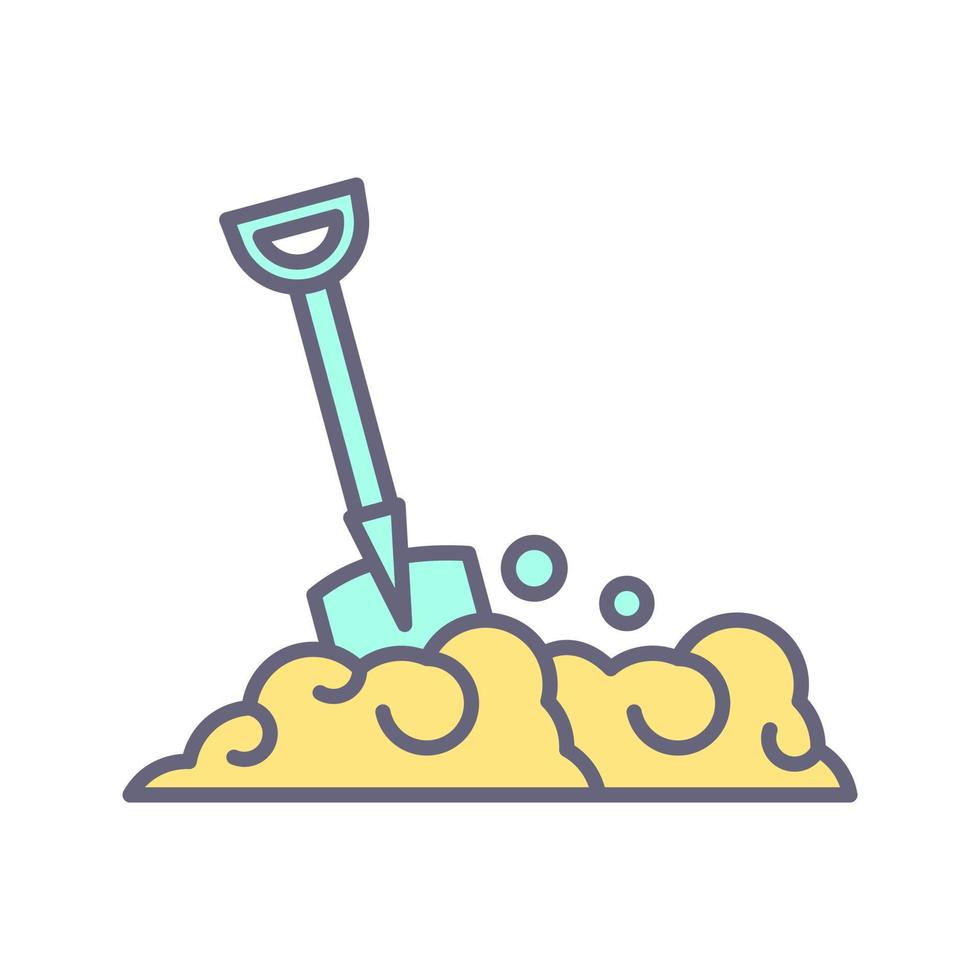 Shovel Vector Icon