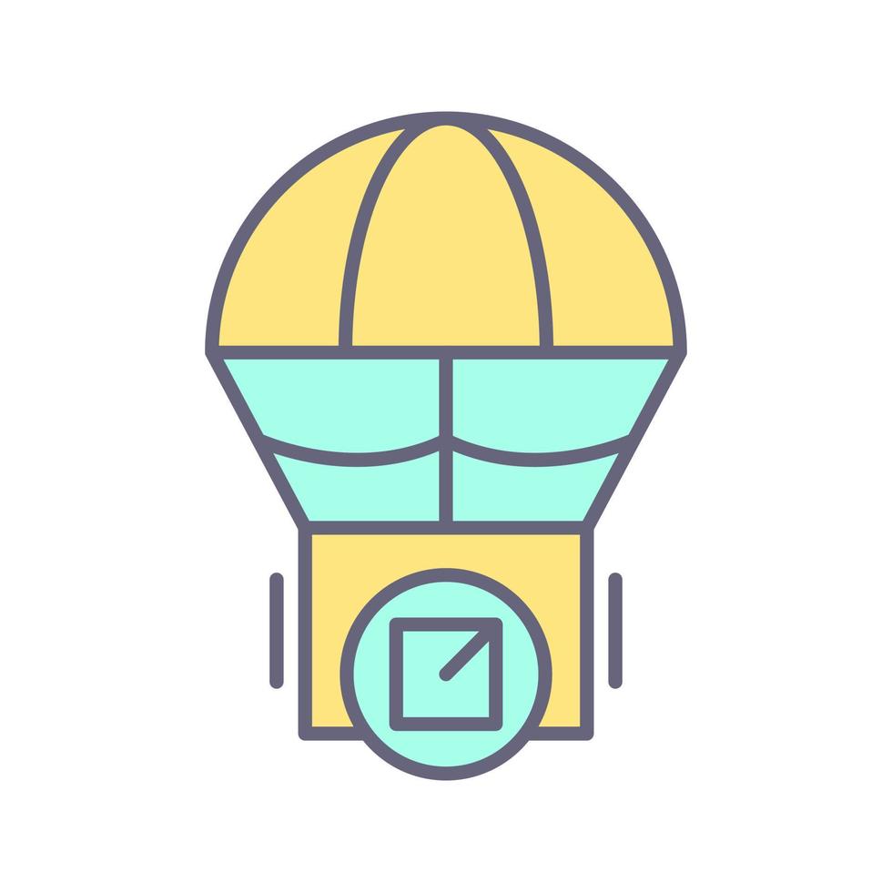 Parachute Vector Icon