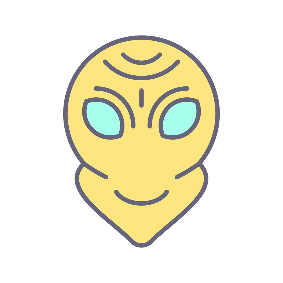 Alien Vector Icon