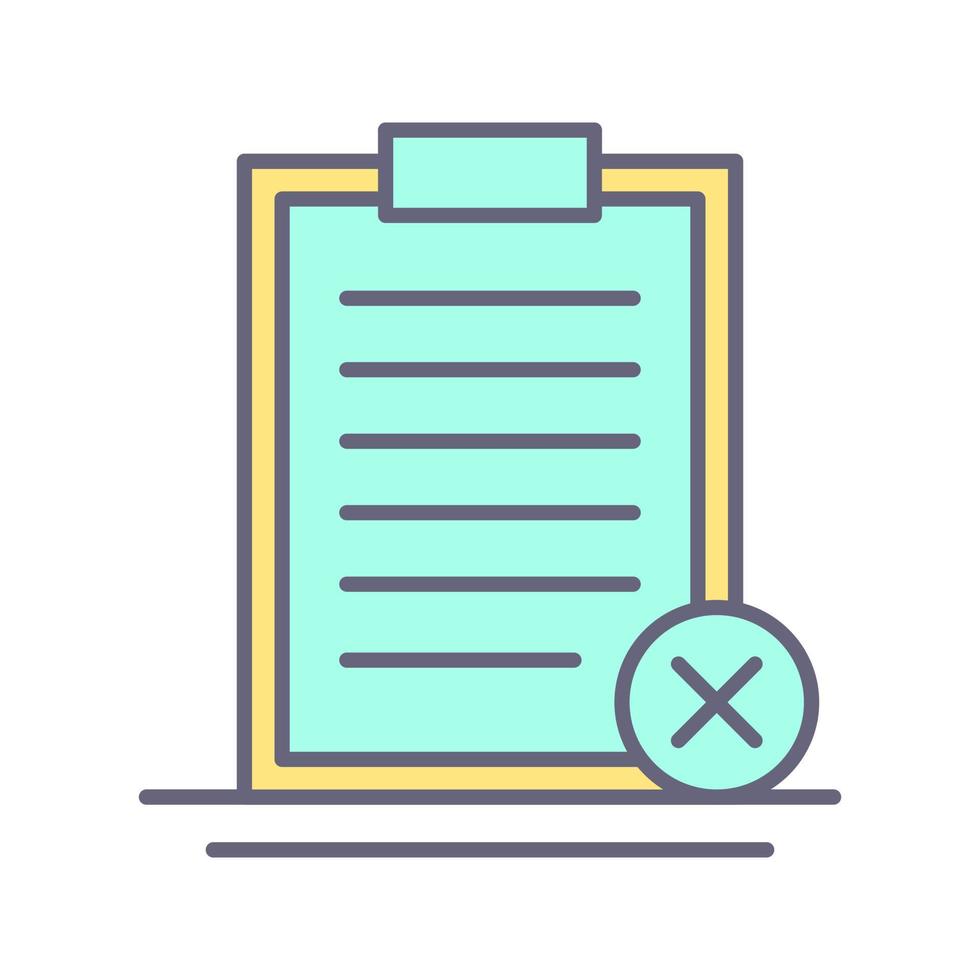 Rejected Vector Icon