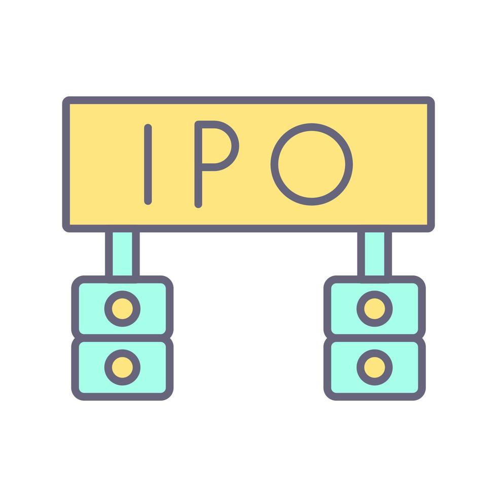 Ipo Vector Icon