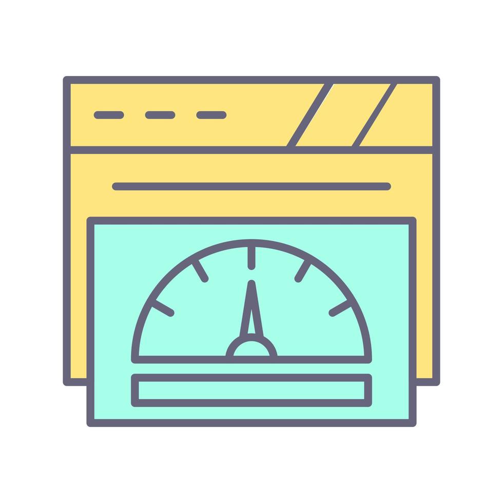 Speedometer Vector Icon