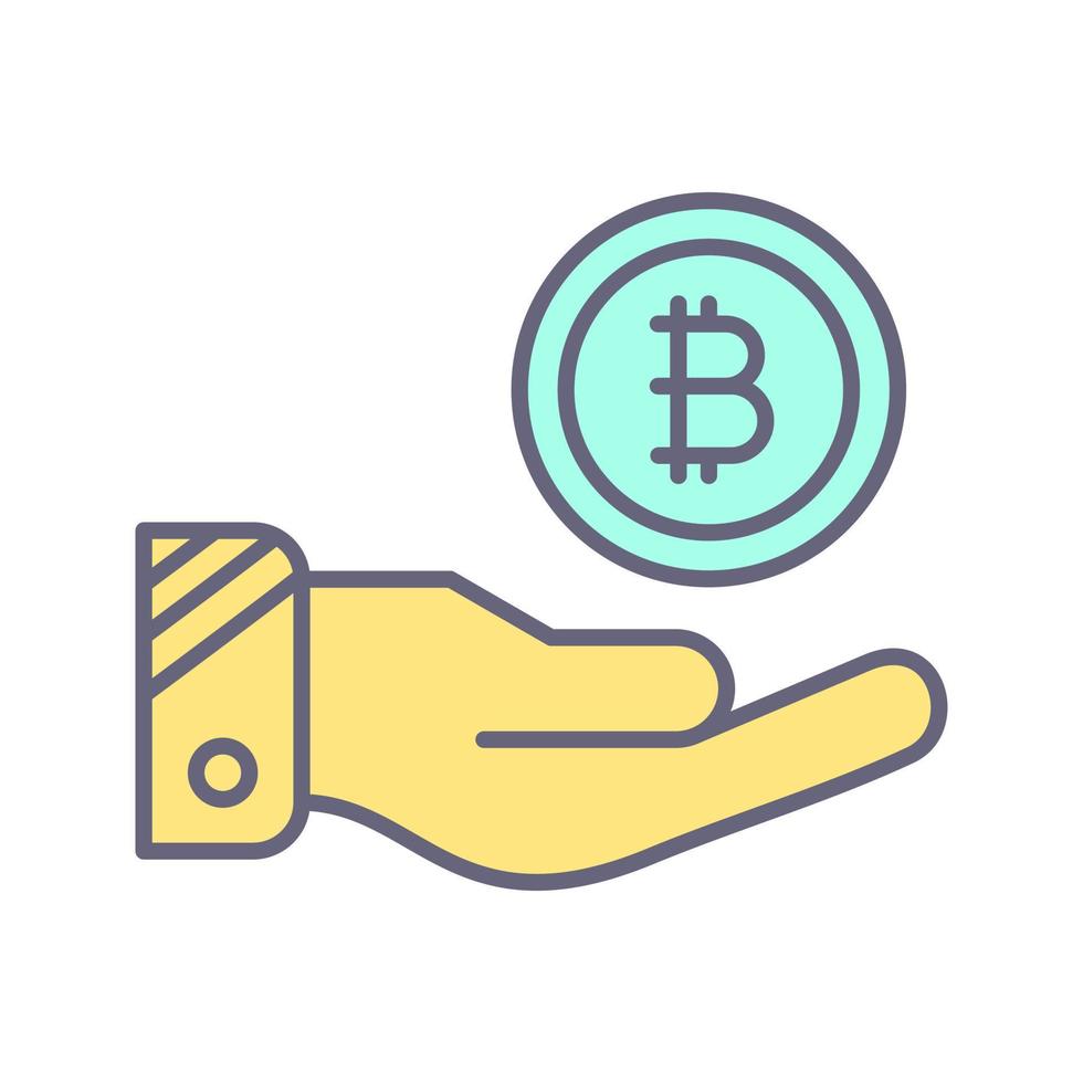 Bitcoin Vector Icon