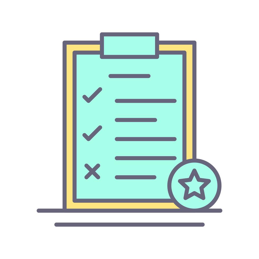 Task List Vector Icon